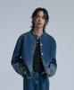 Ten Past Seven Fade Wash Gradient Denim Jacket