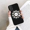 Чехол для телефона с поворотным диском в стиле ретро для Samsung Galaxy A02 A12 A21 A22 A32 A41 A42 A51 A71 A72