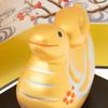 Seto Togeisha 2025 Zodiac Figurine Compact Snake Snake New Year Decoration Good Luck Gold and Silver Parent and Child Snake Shohogama 149