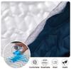 2025 Waterproof Bed Sheet Fitted Sheet Waterproof Quilted Mattress Cover Single Double King Size Bedspread Bed Cover No Pillowcase