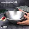 Двухслойная коническая миска для лапши Shengjia из нержавеющей стали 304
