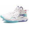 Li-Ning Yushuai 15 Белые Фиолетовые Бирюзовые Мужские Кроссовки Стандартно-Белые ABAR043-1
