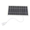 Мини-солнечные панели из поликристаллического кремния 2 Вт 5 В портативное зарядное устройство для солнечных батарей USB для экстренных случаев