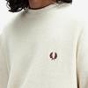Fred Perry [Острый] Вафельный Вязаный Свитер - Экрю Afpm2536507-560