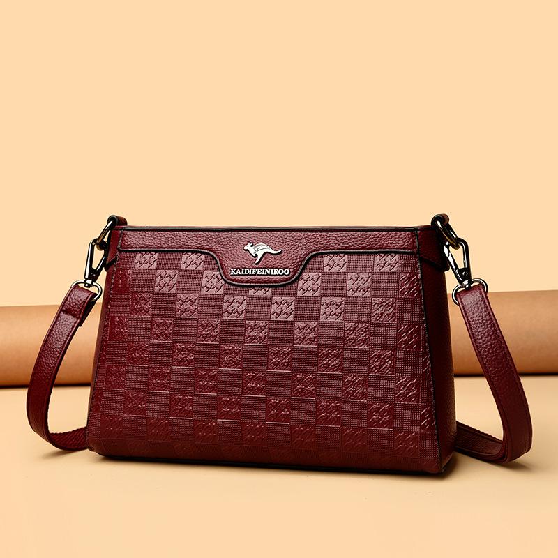 Женская сумка через плечо женская сумка через плечо женская сумка для женщин среднего возраста сумка для мам маленькая квадратная сумка