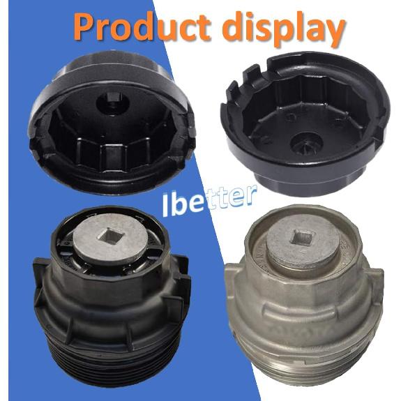 Heavy Duty Oil Filter Wrench For Toyota,Lexus,RAV4,Camry,Tundra,Highlander,Sienna,Cruiser,Venza-Filter Cap Removal Socket Tool For 2.5-5.7L Engines