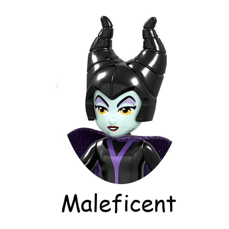 Нетоксичные сказочные принцессы дети Белль Чудовище Золушка Анна Оливия Модель Фигурка Блоки Конструктор Строительные Кирпичики Игрушки Для Детей