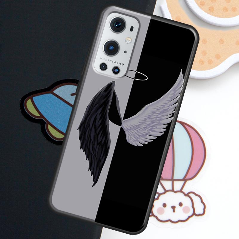 Дьявол Ангел Для Realme GT6 GT7 Pro 14 10 11 12 13 15 Pro Plus C55 C71 C75 C65 C63 C61 C53 C67 C35 Чехол