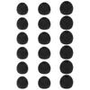 18Pcs Silicone Replacement Earbud Ear Buds Tips for 3.8mm-4.2mm Nozzle Earbuds Earphones Small Medium Large S/M/L