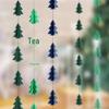 3D Рождественские гирлянды-флажки для украшения помещений и вечеринок