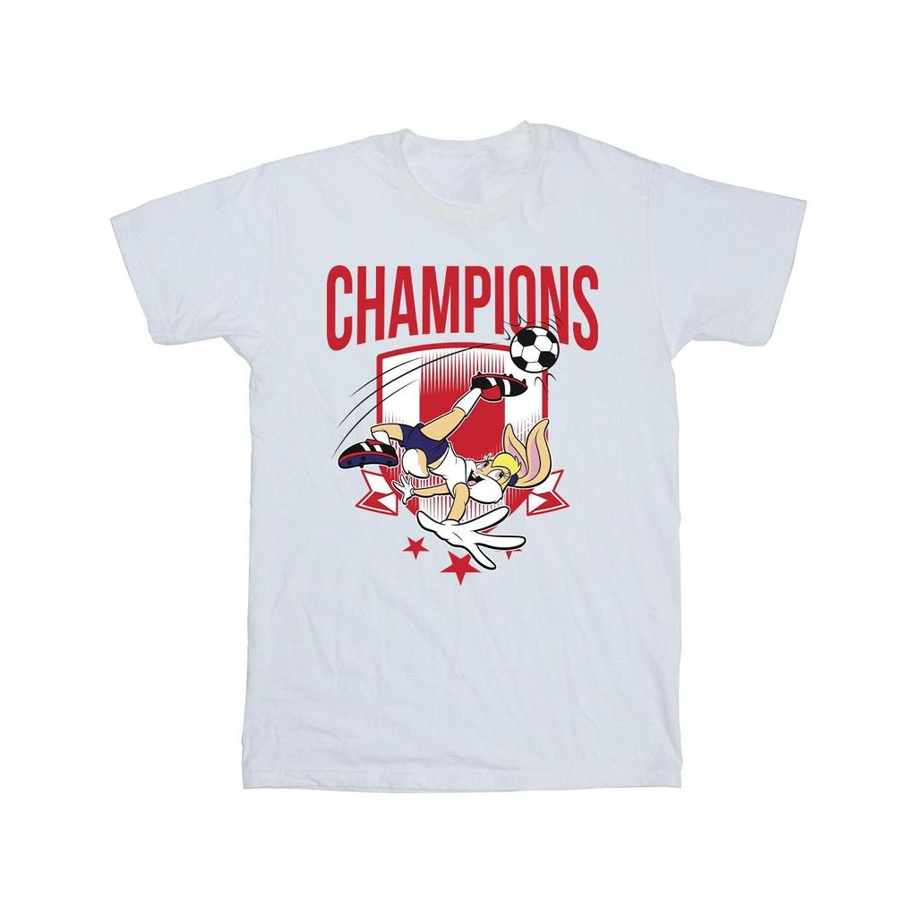 Looney Tunes Mens Lola Football Champions T-Shirt