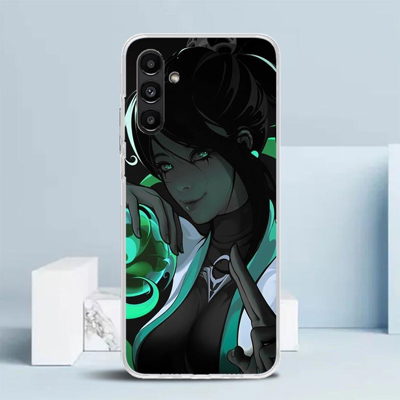 Чехол для телефона Valorant Sage для Samsung Galaxy A17 A37 A57 A16 A15 A14 A13 A56 A55 A54 A53 A36 A35 A34 A33 A26 A25 A24 A23 Galaxy A