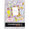 Classmate Pulse 6 Subject Notebook - 302 Pages | Single Line | Spiral Bound Notebook | Soft Cover
