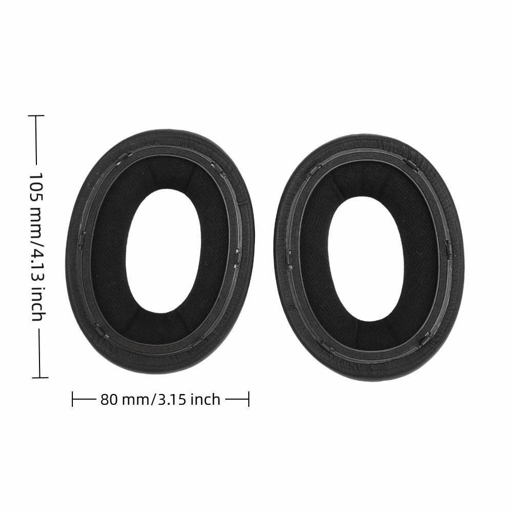 2PCS Leather Noise Isolation Ear Cushions for Bowers Wilkins Px7 Wireless Bluetooth Headphones