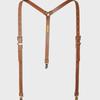 UNTAGE Square Loop Thin Leather Suspender[Brown(UNISEX)]_UTA-FM32