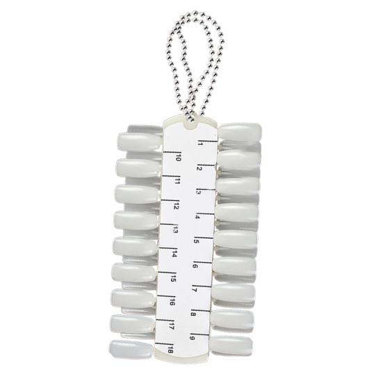 36 советов для дизайна ногтей. Палитра для отображения лака. Таблица цветов с цепочкой.