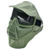 Large Steel Mesh Tactical Full‑Face Mask, Breathable Protective Face Guard for CS Wargame Outdoor Combat Training