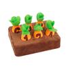 Montessori Baby Plush Pull Out Carrot Toy Interactive Cotton Radish Game Educational Gift for Children 0-3 Years Old