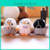 Penguin Cartoon Cute Pendant Plush Keychain Material Bag Charm Accessories Doll