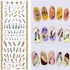 DIY Design Water Transfer Nail Art Wrap Sticker Watermark Fingernails Decals