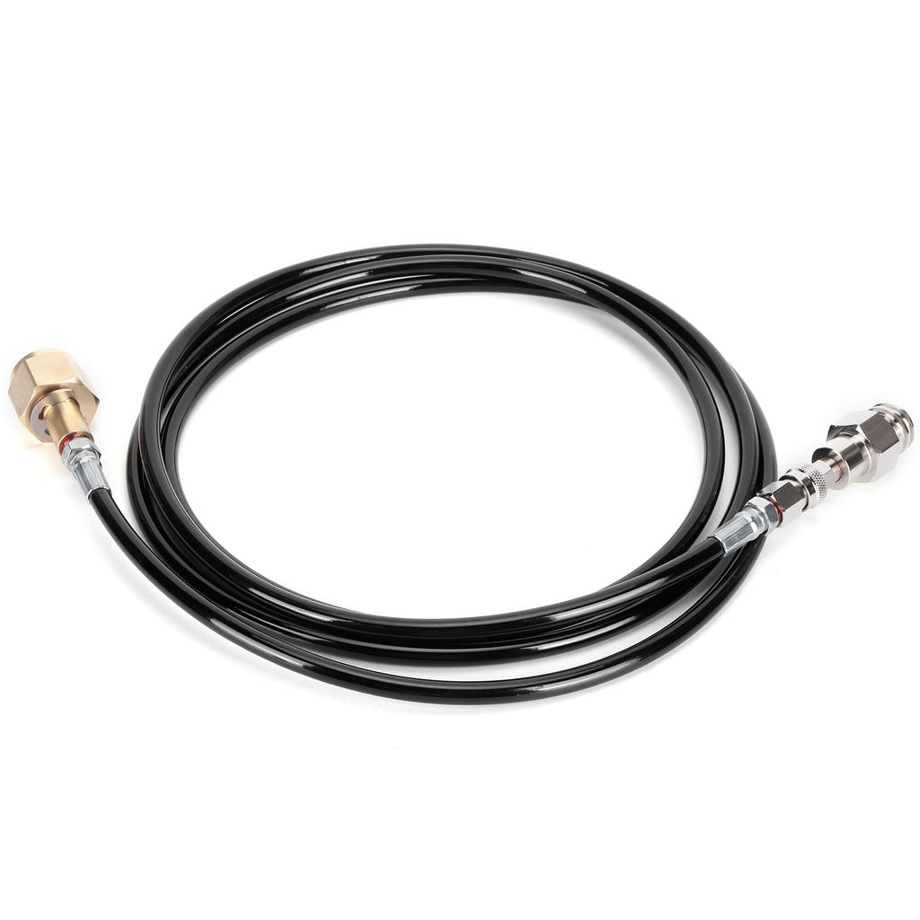 100in CGA320 CO2 Cylinder Refilling Soda Adapter Hose Kit Soda Accessories Black