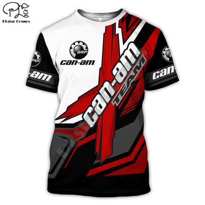 PLstar Cosmos Brp Can-am 3D Printed 2021NewFashion Off-road Personality Unisex Футболка с короткими рукавами Смешная уличная одежда Harajuku A2
