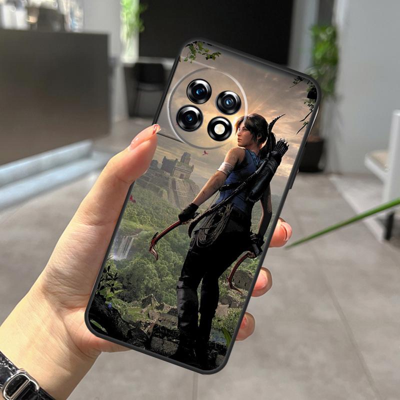 Чехол Lara Croft Tomb Raider для OnePlus Nord N20 N30 CE 5 3 4 Lite OnePlus 15 13 12 11 10 Pro 10T 13T 13R 15R