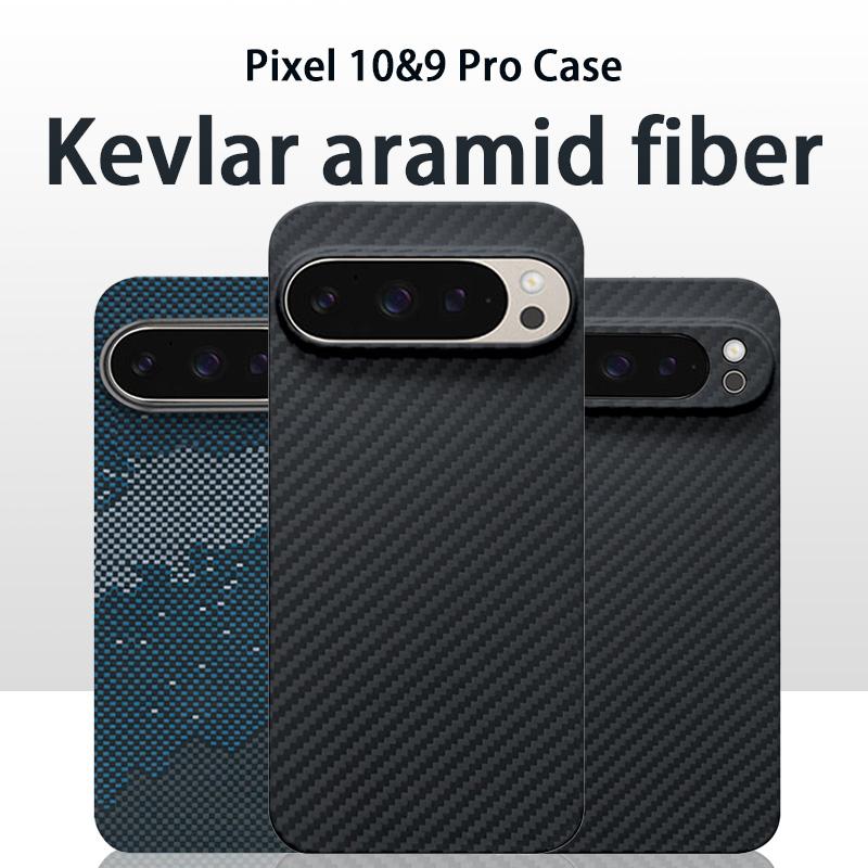 Карбон Google Pixel 10pro XL/9pro чехол для телефона из углеродного волокна Pixel 10pro арамидное волокно Kevlar Pixel 10 9 9pro 9proXL ультратонкий чехол