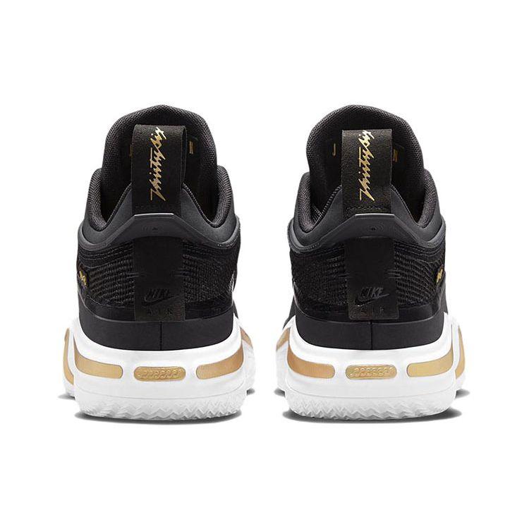Мужские кроссовки Air Jordan 36 Low PF DMP Черный металлик-золотой