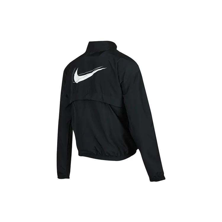 Nike Jackets Women's Black Stand Collar Moderate Other (Unisex) Jackets DD4926 010