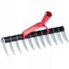 Manual Aerator Verticutter for Grass Single-sided Metal Without Handle
