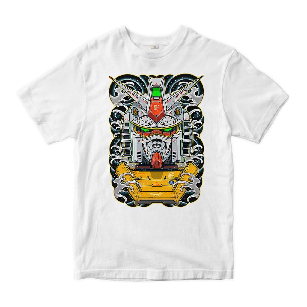 Футболка с принтом Mobile Suit Gundam, мужские и женские размеры (GUN-328143)
