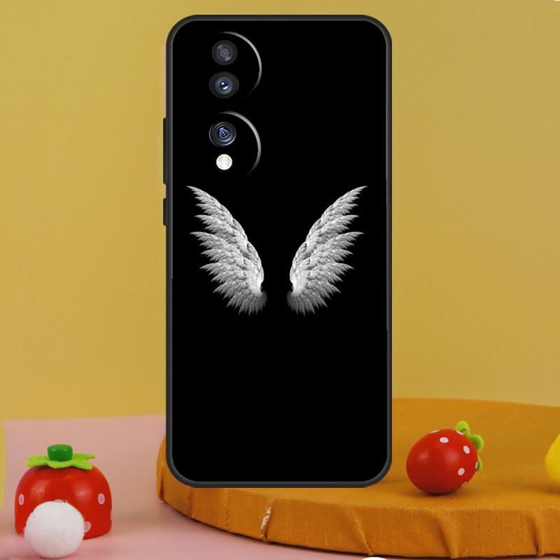 Чехол 'Крылья Ангела Сердце' для Honor 200 Pro X9a X9c X8a X7a X6a X7 X8 X9 X8b X9b 50 70 90 Magic 5 6 Lite