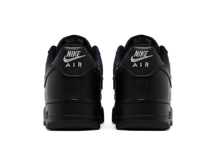 Nike Air Force 1 Low '07 LX Черный Серебристый Мини Свуш (Женский)
