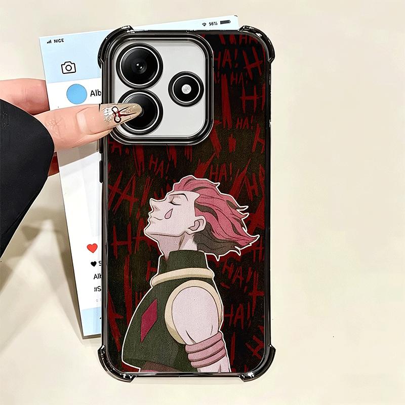 Чехол для телефона Hunter X-Hunters Hisoka Мягкий для Xiaomi Poco X7 X8 Pro Max X6 X5 X3 F8 Ultra F7 M8 M7 M5S Redmi 15C 15A 15 14C 13C 12