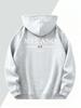 Trendy and Fashionable Unisex Milan Italy Pattern Hooded Sweatshirt, a Versatile Top for Daily Casual Wear