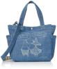 Moomin Moomin Snufkin Denim Shoulder Bag &