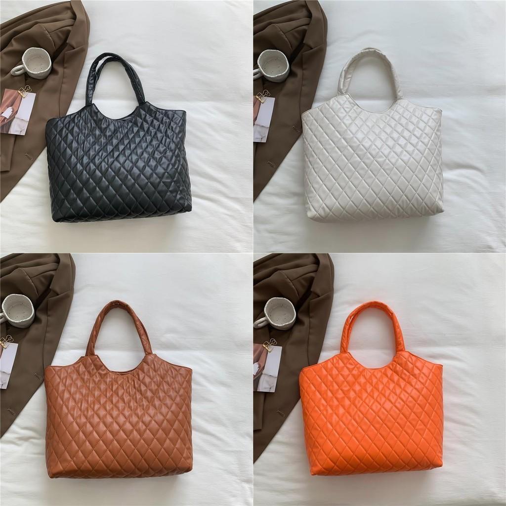 Chic Soft Pu Leather Tote Bag For Women 2023 Vintage Handbag With Inner Pocket