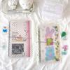 Wave Point Design Scrapbook A6 Handwritten Journal Minimalist Planner Students