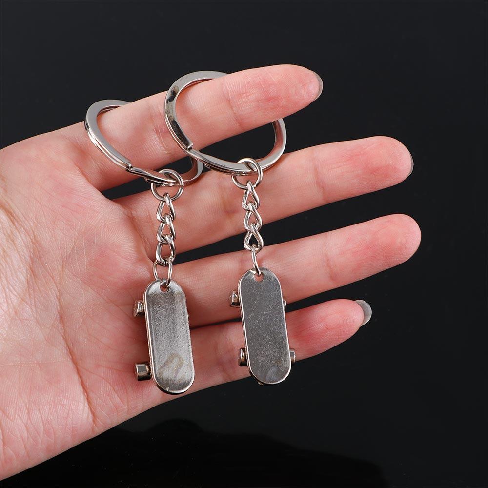 Металлический кулон держатель для ключей сумка кулон скейтборд брелок скутер брелок ювелирные изделия подарок держатель для ключей