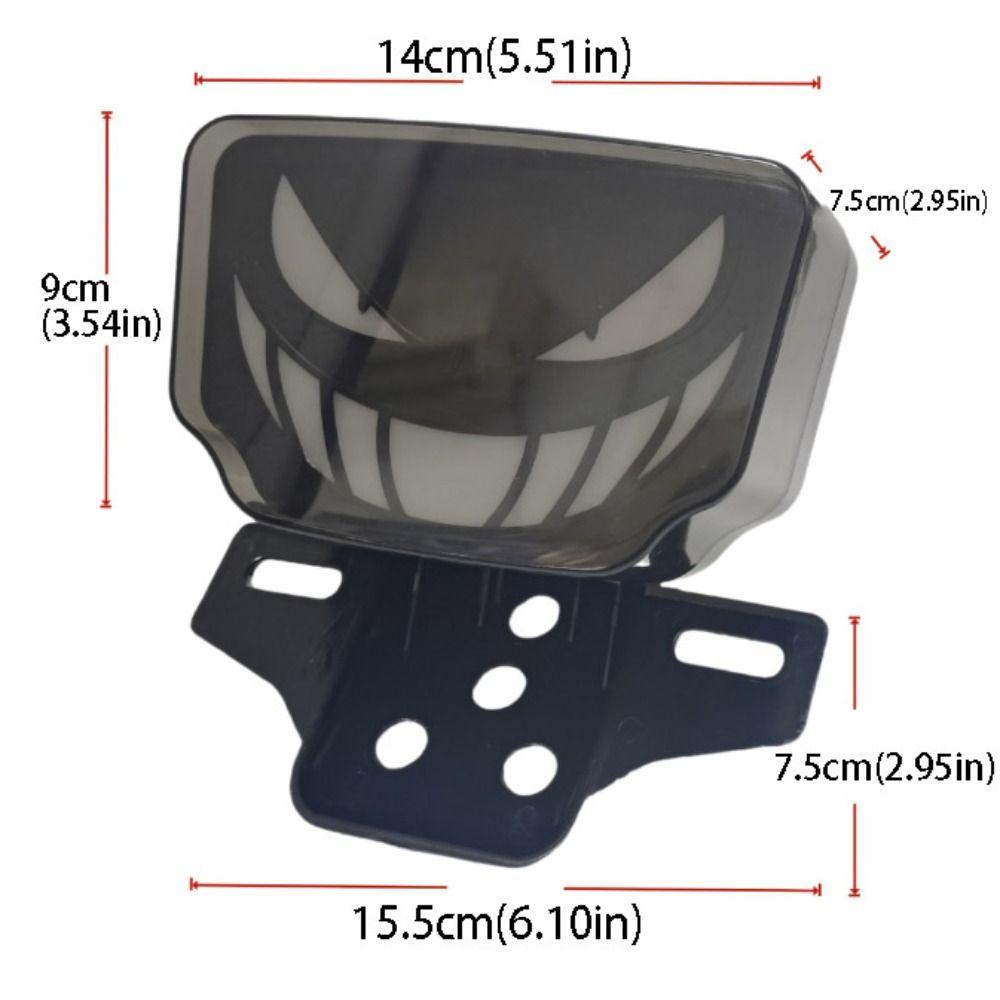 Dynamic Flash Devil Eye Tail Lights LED Design Brake Rear Light Lamp  Motorcycle Lighting