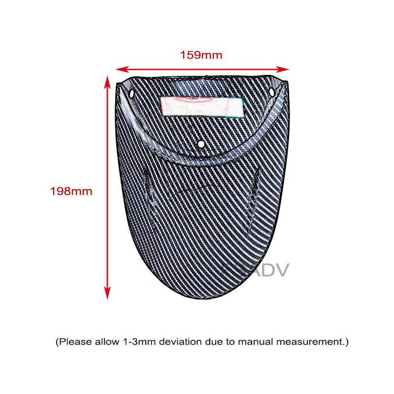 Carbon Front Fender Extender Mudguard Extension For Street Triple 765R 765S 765RS StreetTriple 765 R/S/RS 2017-2023 Motorcycle