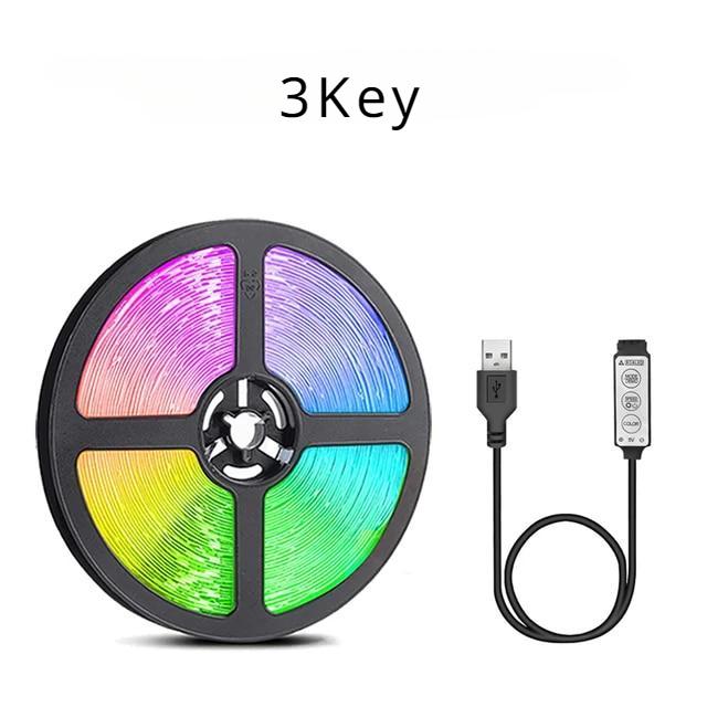 Светодиодная панель 5050RGB с управлением через приложение и пультом дистанционного управления 44 KEY, изменение цвета с синхронизацией музыки, для украшения дома, освещение для вечеринок