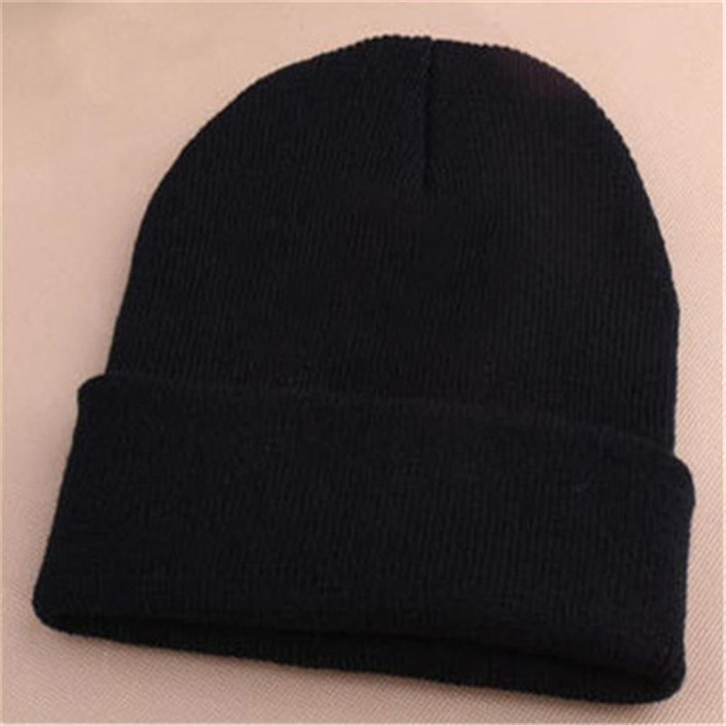 Women's Winter Balaclava Hats Men's Black Knitted Beanie Hat Female Warm Earwarmer A Cap White Red Balaclava Hats Great Quality