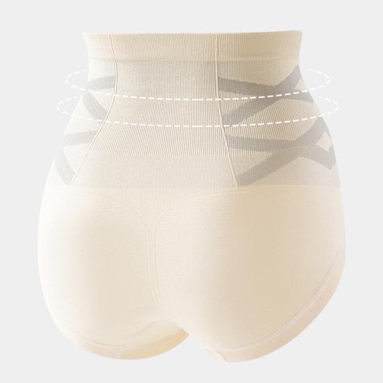 Женское нижнее белье с высокой талией, мягкие эластичные трусики с полным покрытием, утягивающие живот, женские