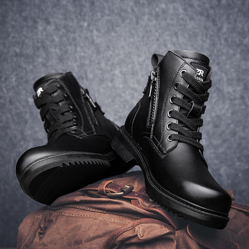Высококачественные мужские мотоциклетные ботинки, новые высокие ботинки, ботильоны из натуральной кожи, базовая мужская обувь для активного отдыха, роскошный бренд Botas