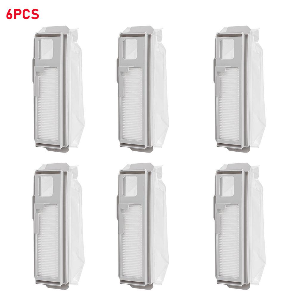 Dust Bags For Narwal Freo X Ultra/Freo X Plus/Freo Pro/J4/J4Lite/J5/J6/R10/K1 Robot Vacuum Cleaner 1L Capacity With HEPA Filter