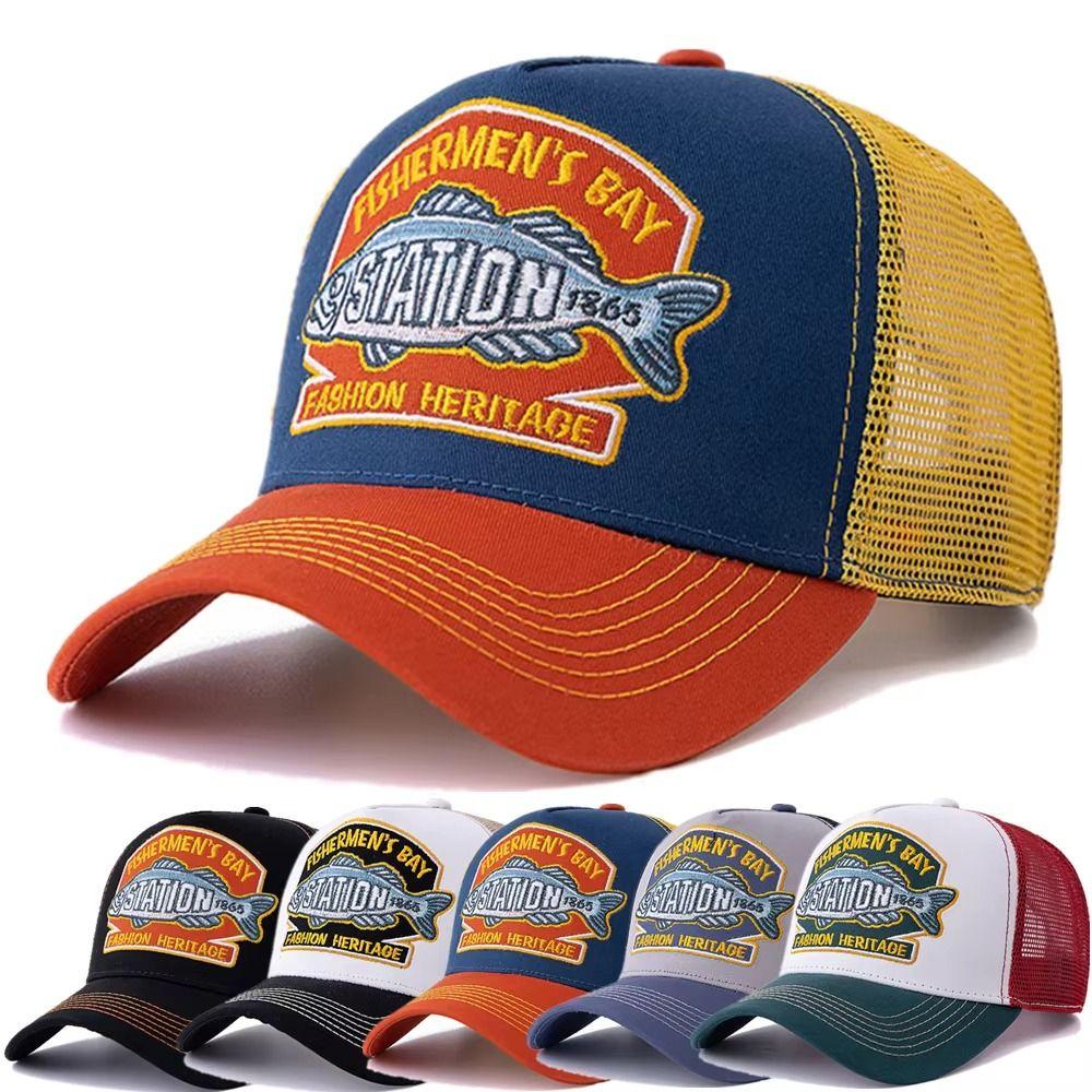 Sunshade Hat Trucker Hat Baseball Cap Sports Snapback Hat Summer Fishing Cap  Men Women