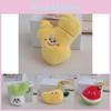 Adorable Penguin Plush Toy Avocado Shape Soft Pp Cotton Filled 12cm High
