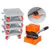 Furniture Lift Mover Tool Set 500kg Load-capacity Easy To Install Appliance Slider Heightening Pad Furniture
